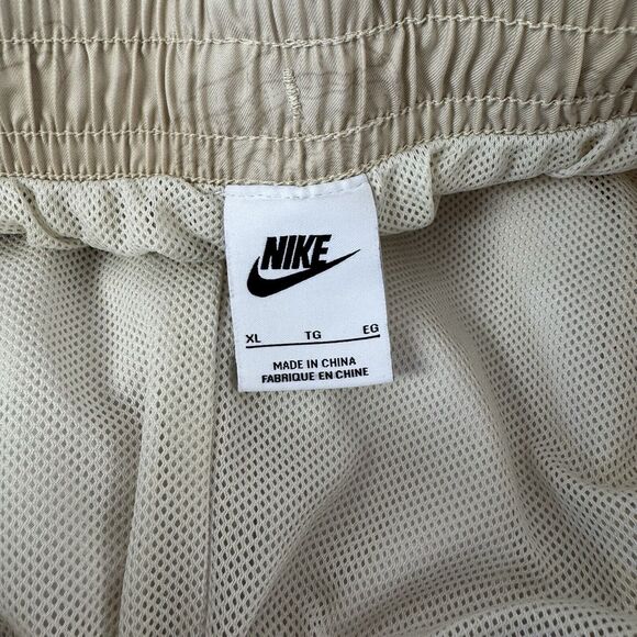 Nike Standard Fit Mid Thigh "Sole Food" Beige Shorts DR9781-238 Lined Graphic XL - Picture 12 of 14